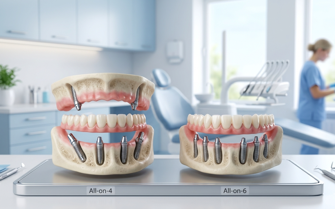 Full-Arch Tooth Replacement: All-on-4 vs Other Full-Arch Implant Options
